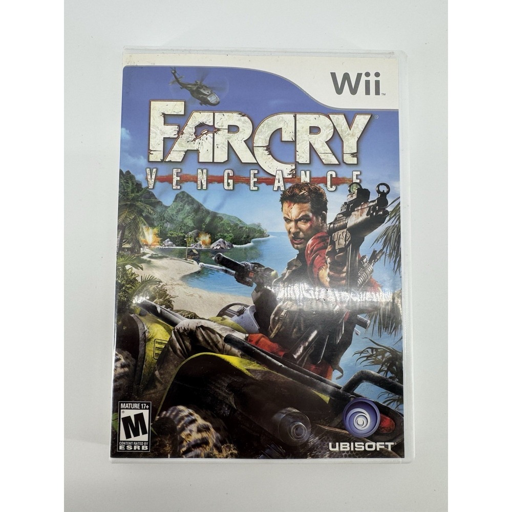Far Cry Vengeance Nintendo Wii Ubisoft With Manual CIB